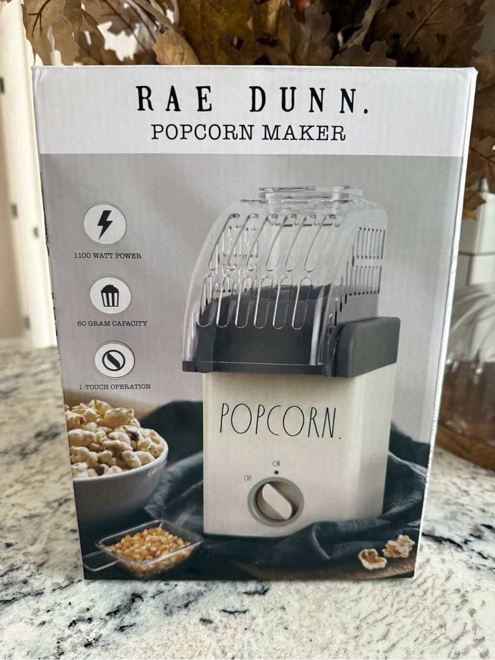 NWT Rae Dunn Popcorn Maker . Sealed .